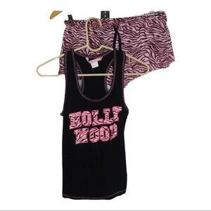 2 pc Love loungewear size medium